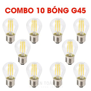 Combo 10 G45 bóng led edison - Đèn Toàn Lợi