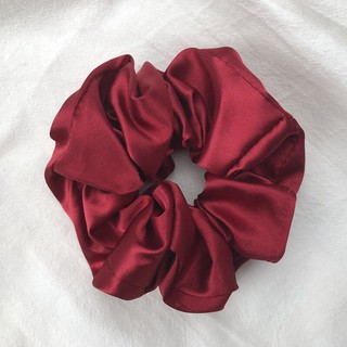 Dây Cột Tóc Vải Scrunchies Phi Bóng