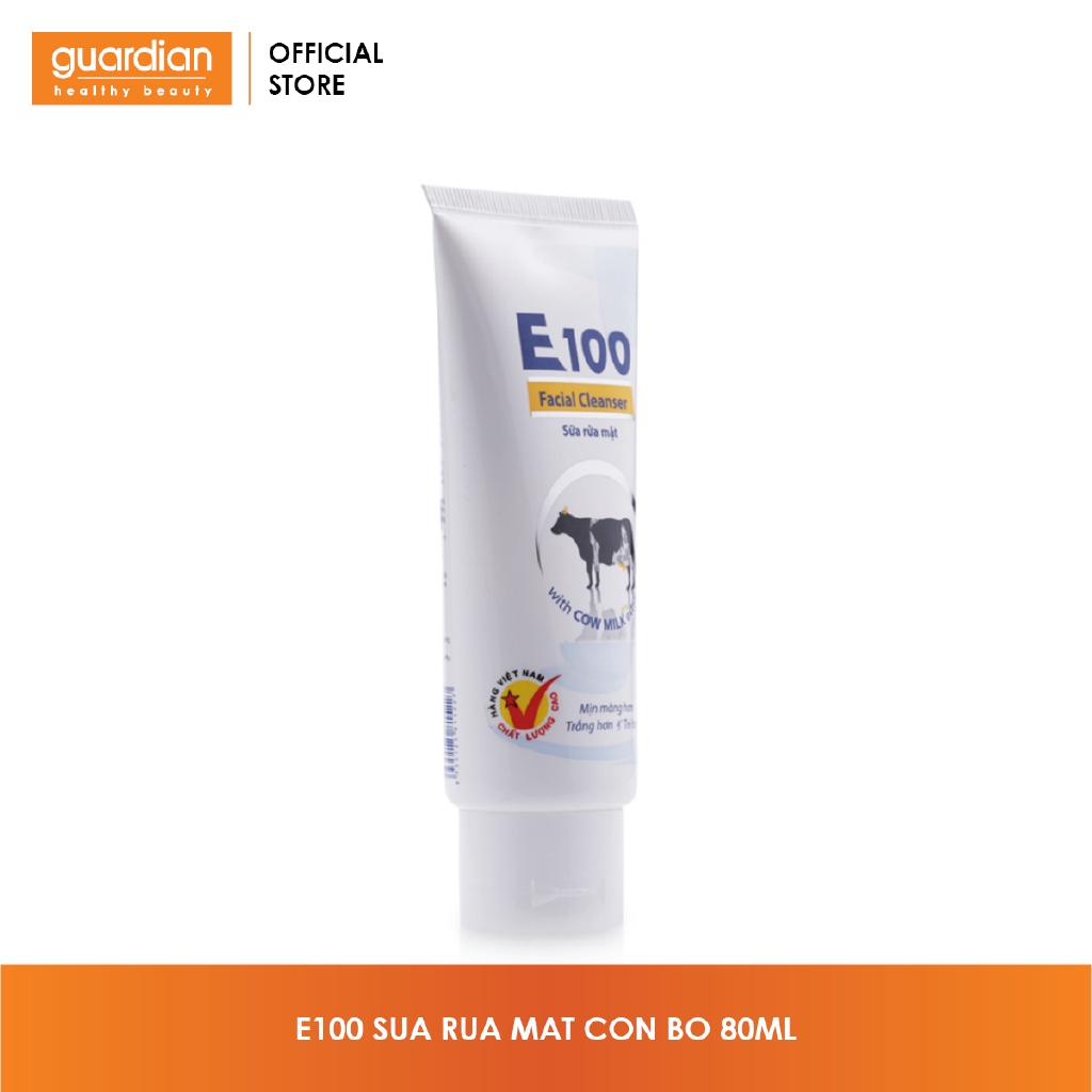 Sữa Rửa Mặt E100 Tinh Chất Sữa Bò Tươi (80ml) | BigBuy360 - bigbuy360.vn