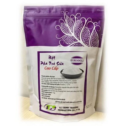 Bột pha trà sữa Eurodeli - Xanh 1kg