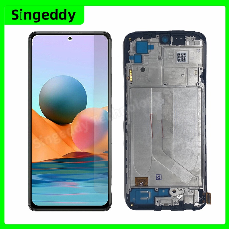 Màn Hình Cảm Ứng LCD Kèm Khung Thay Thế Chuyên Dụng Cho Xiaomi Redmi Note 10S Note 10 6.43 1080x2400