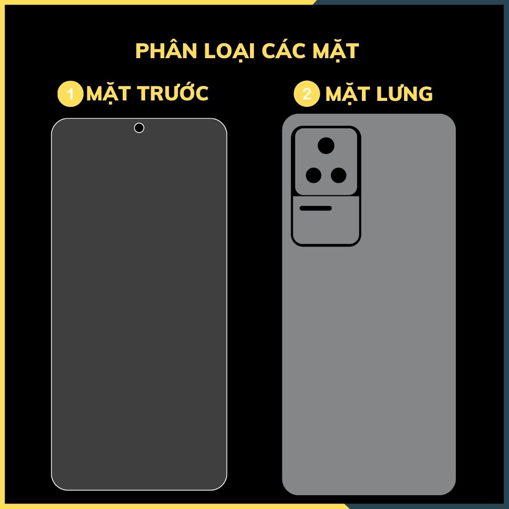 Dán dẻo PPF redmi k40s poco f4 trong suốt hoặc nhám chống bám vân tay bảo vệ điện thoại mua 1 tặng 1 huỳnh tân store
