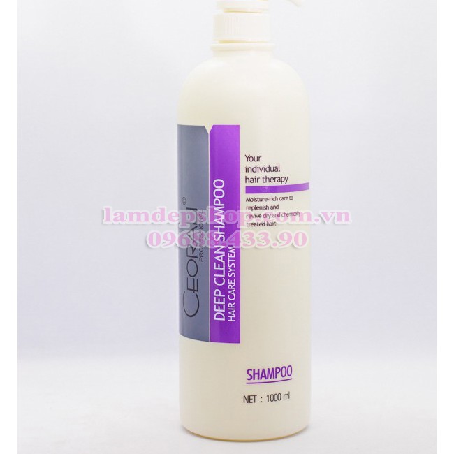 Dầu gội siêu sạch - Ceorali - Deep Clean Shampoo (1000ml)