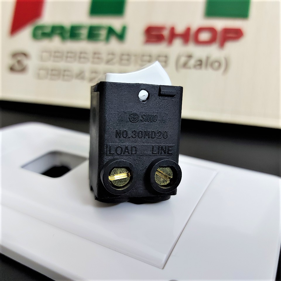 Công tắc 20A Sino - Hạt bình nóng lạnh chính hãng