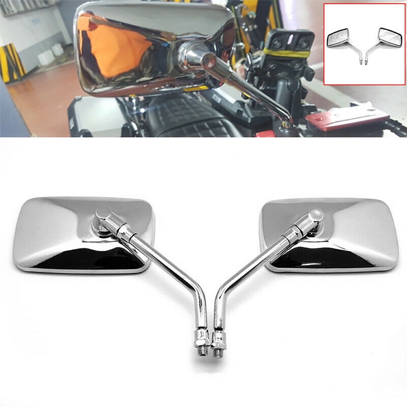 Kính Vuông Classic Gắn Xe Máy