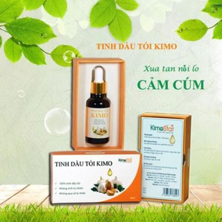 Tinh Dầu Tỏi Kimo [Không Cay - Không Nóng - An Toàn - Tiện Lợi]