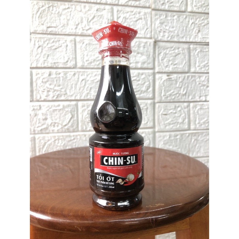 [GIÁ SỈ] NƯỚC TƯƠNG TỎI ỚT CHIN SU 250ML