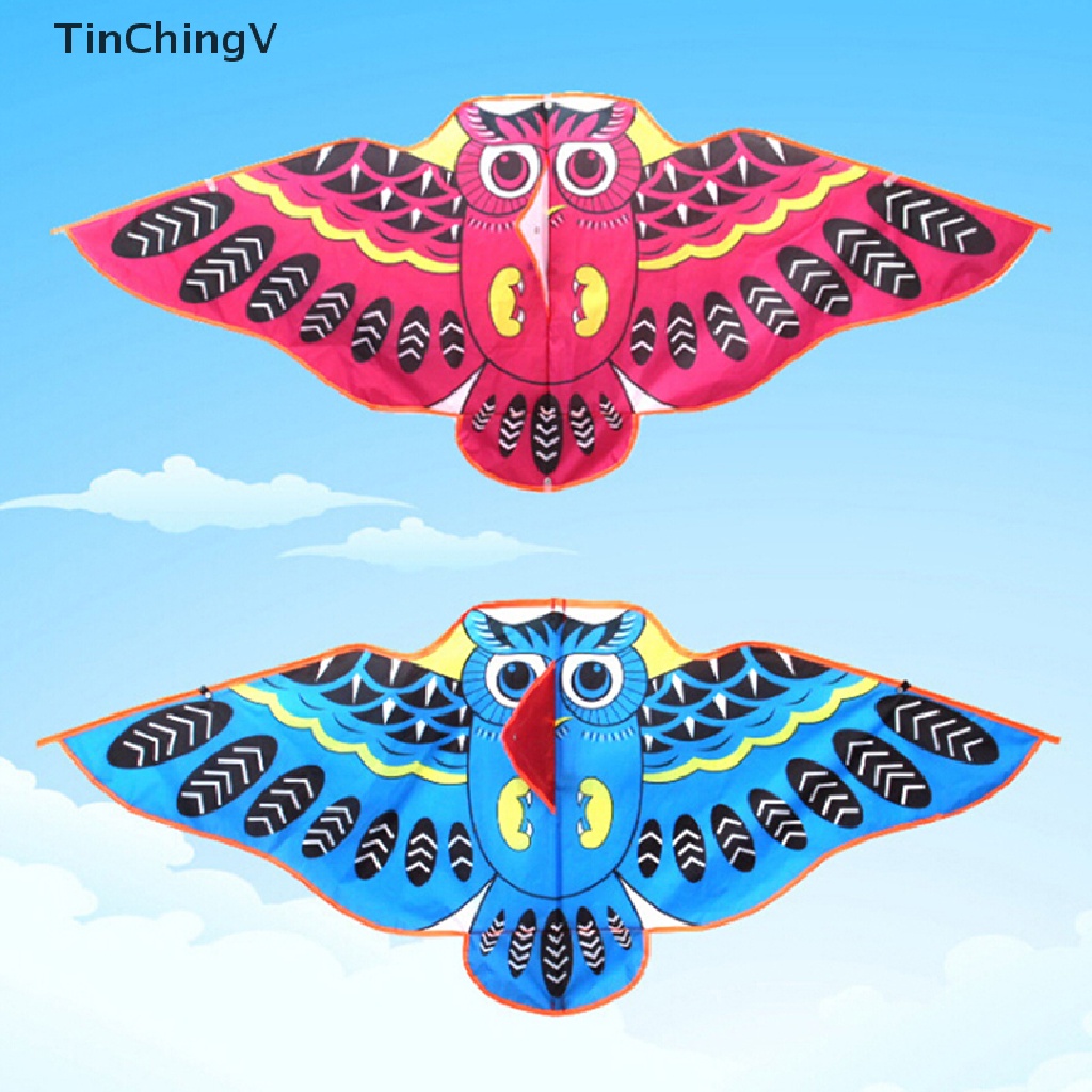 1 Đồ Chơi Diều Hình Chim Cú Hoạt Hình Có Thể Gấp Gọn Dành Cho Bé