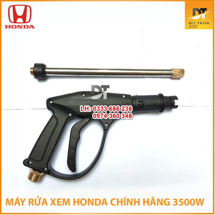 Máy rửa xe HONDA 3500W màu xanh