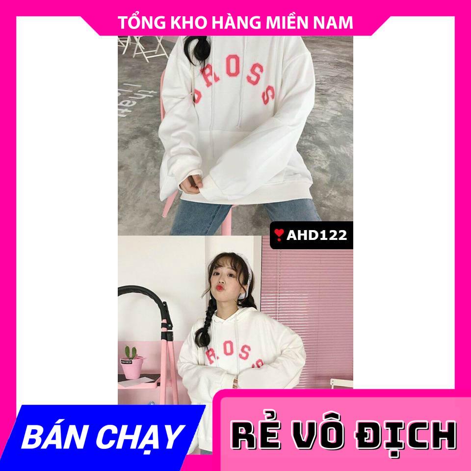 ÁO HOODIE CROSS XINH XẮN AHD122 ⚡FREESHIP⚡100% ẢNH THẬT⚡ CHUYÊN SỈ - GIÁ TỐT  MY