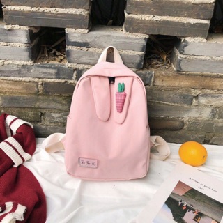 [ANDREA BACKPACK] Balo tai thỏ carrot siêu cutee