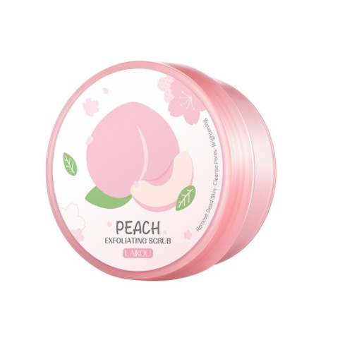 Tẩy da chết đào dành cho mặt Peach Exfoliating Scrub Laikou 90G Princess Beauty | BigBuy360 - bigbuy360.vn