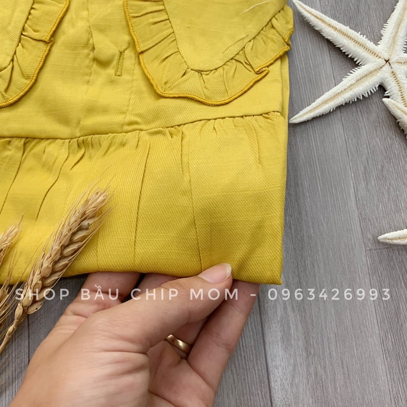 Áo bầu TK đũi lụa mềm xinh nhẹ nhàng mát lịm AH22