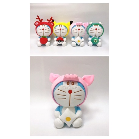 Gấu bông doremon cosplay đáng yêu, mềm mịn, hàng Quảng Châu Tinyhome