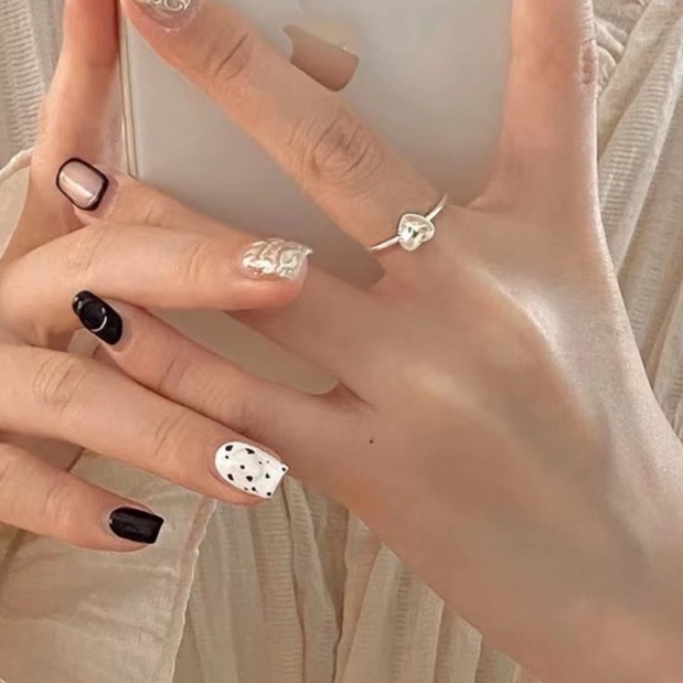 Nhẫn Bạc 925 Kiểu Dáng Đơn Giản Thời Trang Dành Cho Nữ
