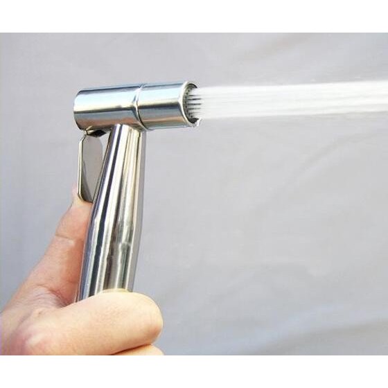 Vòi xịt vệ sinh,vòi xịt tolet tăng áp inox tiện ích