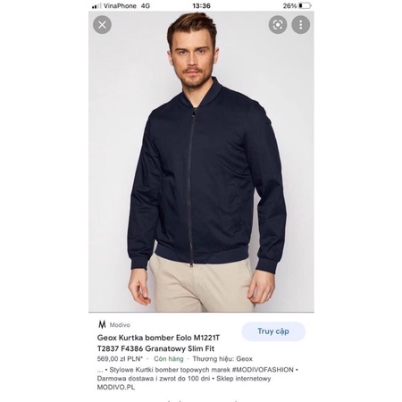 ☘️ ÁO BOMBER TRẦN BÔNG, XUẤT XỊN GEOX
