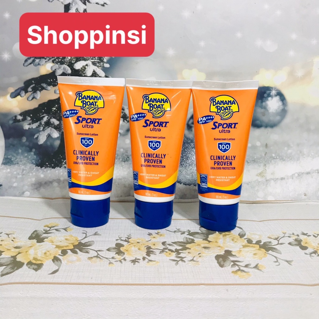 [Nhập Khẩu Mỹ] Kem Chống Nắng Banana Boat Sport Thể Thao SPF100 (90ml)_Hàng Chính Hãng