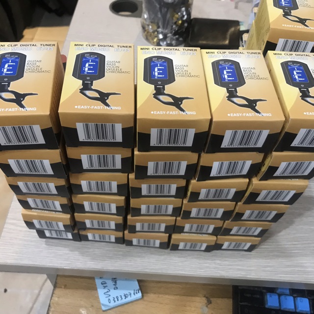 Tuner máy chỉnh dây đàn guitar, ukulele ,violin ,guitar bass ,đàn tranh ET-33