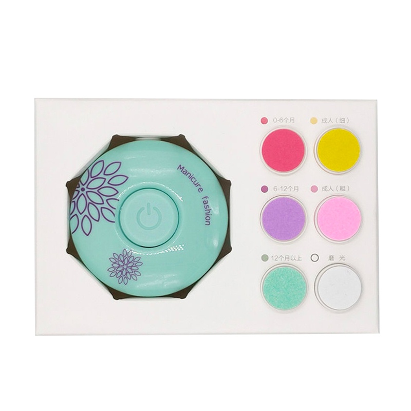 [Hàng mới về] Bộ dụng cụ cắt mài móng nhỏ gọn an toàn chăm sóc cho bé sơ sinh