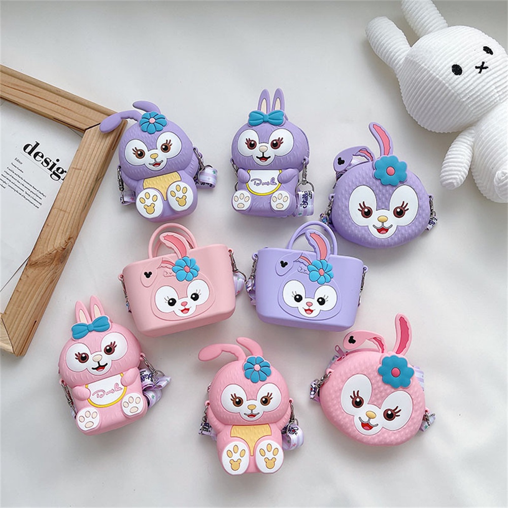 Phim hoạt hình dễ thương Mini Silicone Túi Kawaii cho Trẻ Em