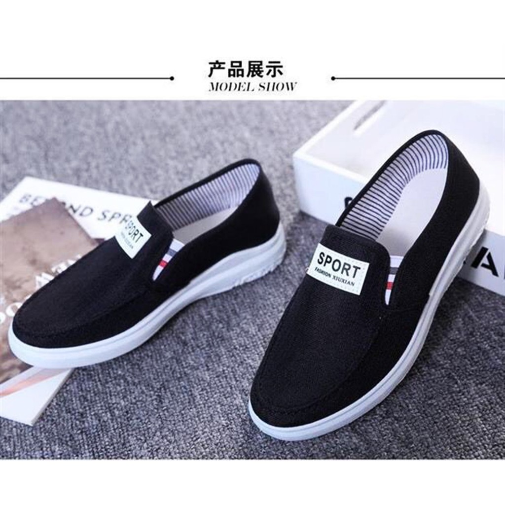 giày lười vải phong cách đơn giản hot | BigBuy360 - bigbuy360.vn