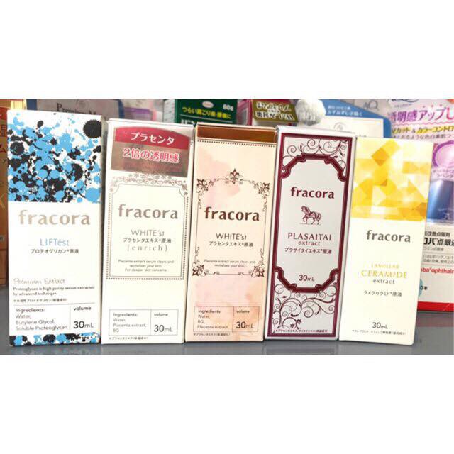 Tinh chất nhau thai serum fracora 30ml đủ màu