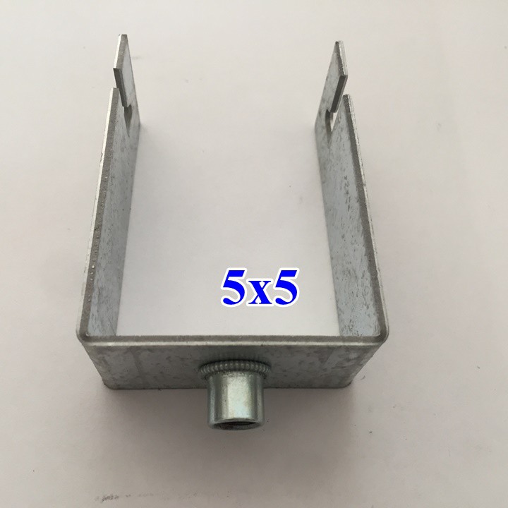 Pát kẹp U kẹp tấm pin  lên xà gồ 3x6, 4x4, 4x8, 5x5, 5x10 -KHÔNG BULONG