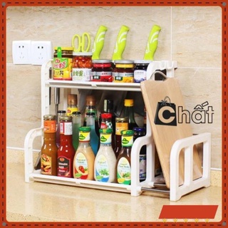 Kệ đựng gia vị nhà bếp chữ h ,kệ gia vị để dao thớt đa năng .