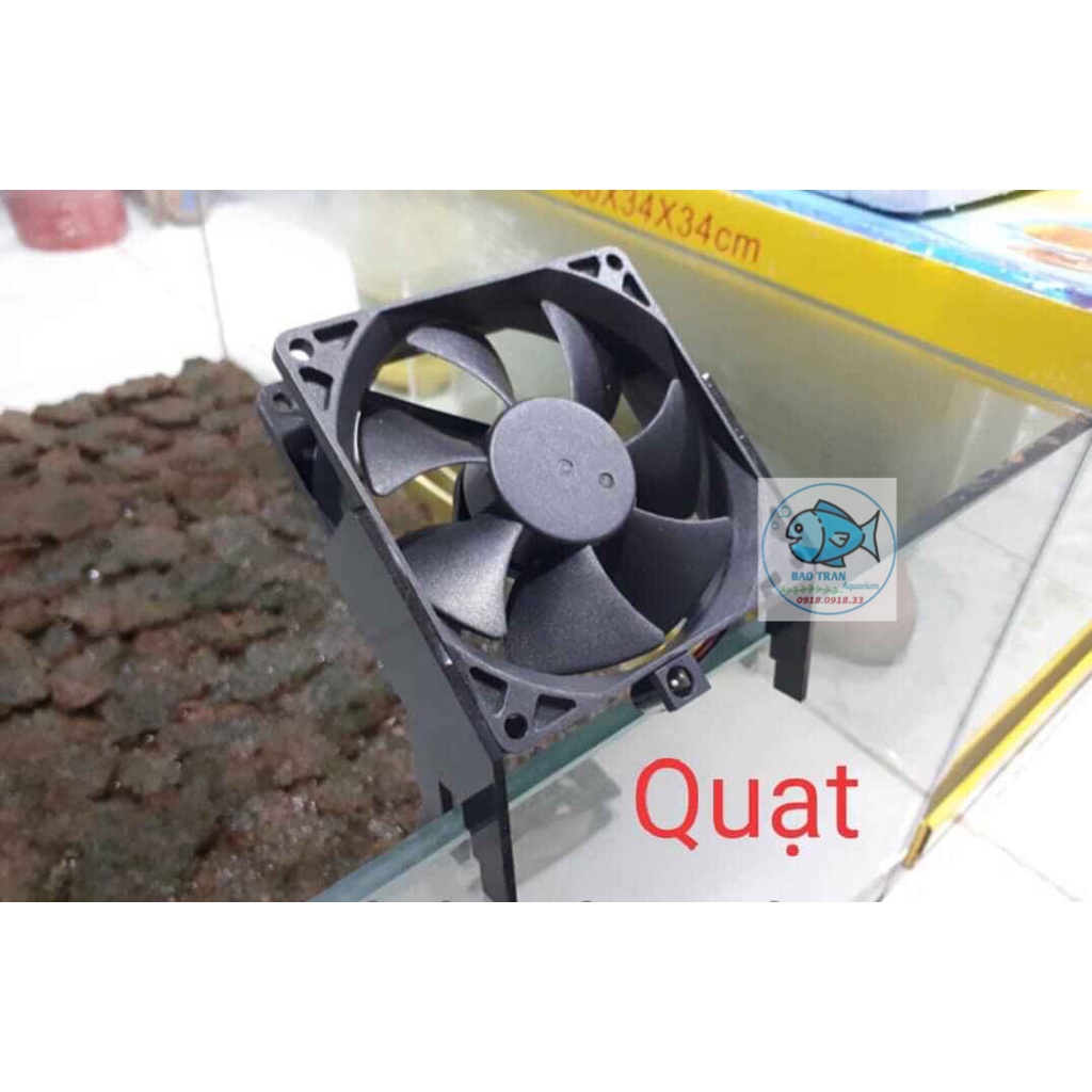 Quạt Đơn Làm Mát Nước 12v  Đã Gồm Adapter