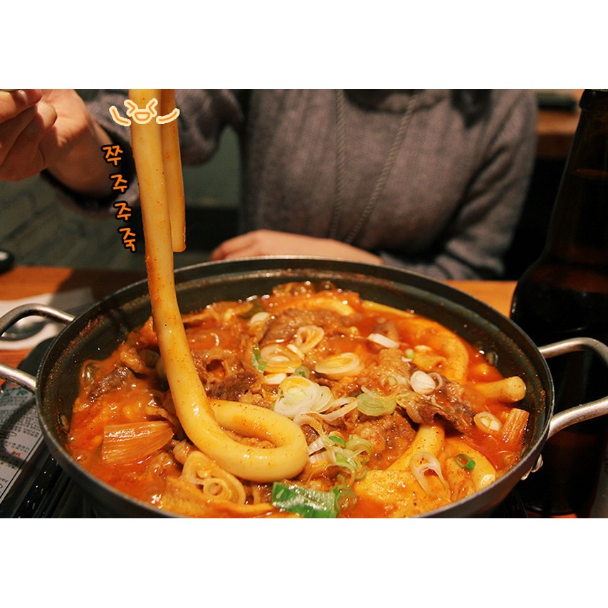 Bánh gạo sợi dài Tèobokki 250g