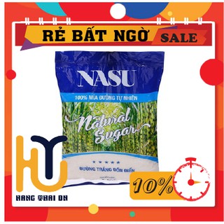 [VOUCHER8%] Đường trắng NASU 1KG - đường mía tự nhiên