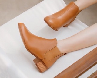 BOOT VGB CỔ THUN DA THẬT 4P ;))