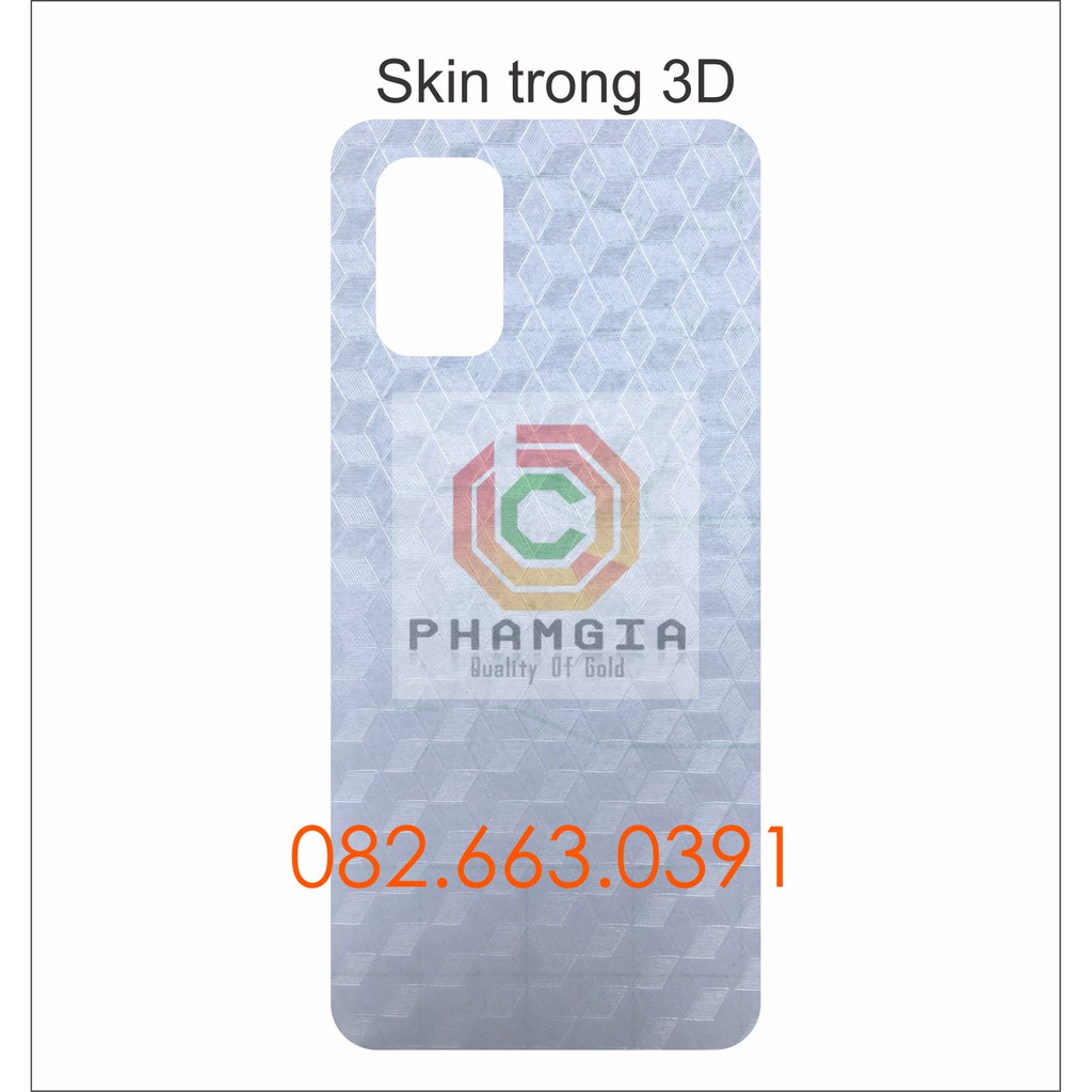 Miếng dán mặt lưng skin carbon Oneplus 8T