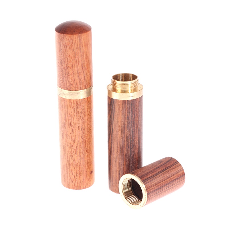 1 Hộp Đựng Tăm Xỉa Răng Bằng Gỗ 8.5X1.8Cm