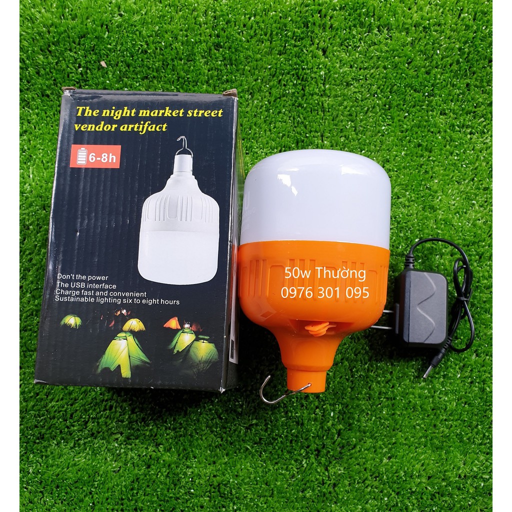 Bóng Đèn Led Sạc Tích Điện 30w - 50w - 80w - 100w Cao Cấp