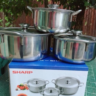 Bộ nồi sharp - Quà tặng từ NutiFood