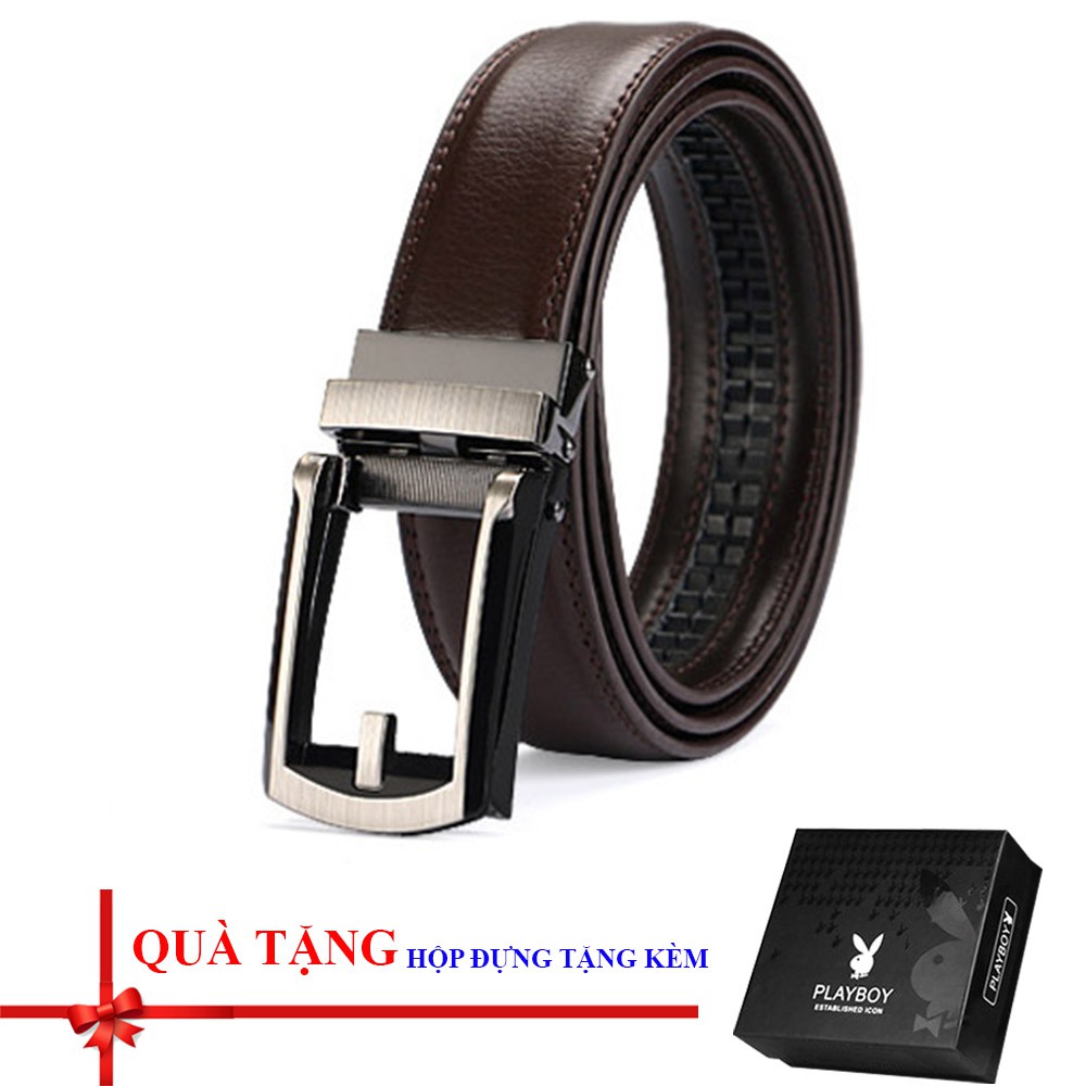 Thắt lưng/ dây nịt nam đục lỗ ( loại 1) có hộp đựng hãng theo kèm