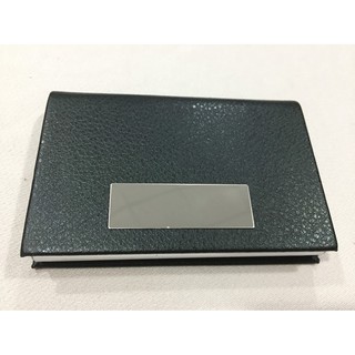 [GIẢM 30%] Hộp đựng namecard simili vân xám N9 đựng card visit + tặng 1 bút cao cấp