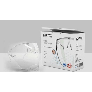 (hàng chính hãng)kính chắn giọt FACE SHIELD MASK BOXTOX(kính dày)