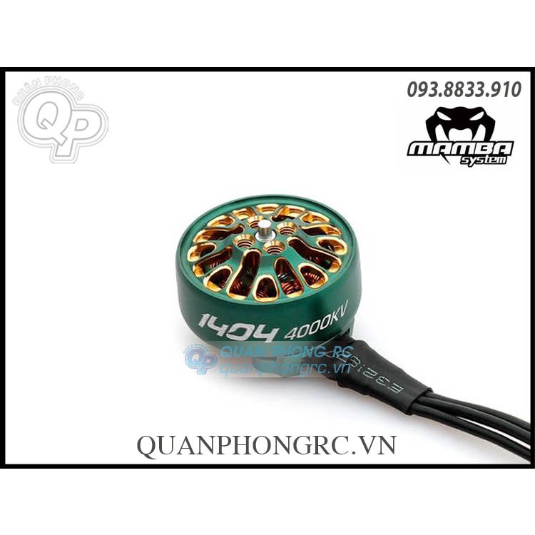 Động cơ motor không chổi than Diatone Mamba TOKA 1404 4000KV 3-4S Brushless Motor