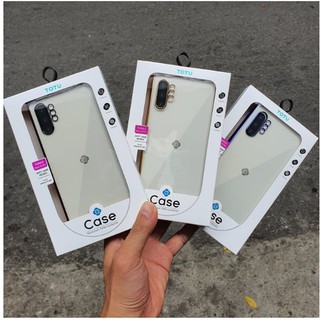ỐP LƯNG DẺO TOTU VIỀN MÀU CHO SAMSUNG GALAXY NOTE 10/ NOTE 10 PLUS