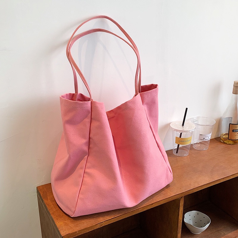 Túi Xách Đeo Vai Vải Bạt Ngăn Chứa Rộng Thời Trang Hè Năng Động Dành Cho Nữ 2022