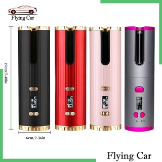 (Hàng Mới Về) Máy Uốn Tóc Tự Động Không Dây Màn Hình Lcd