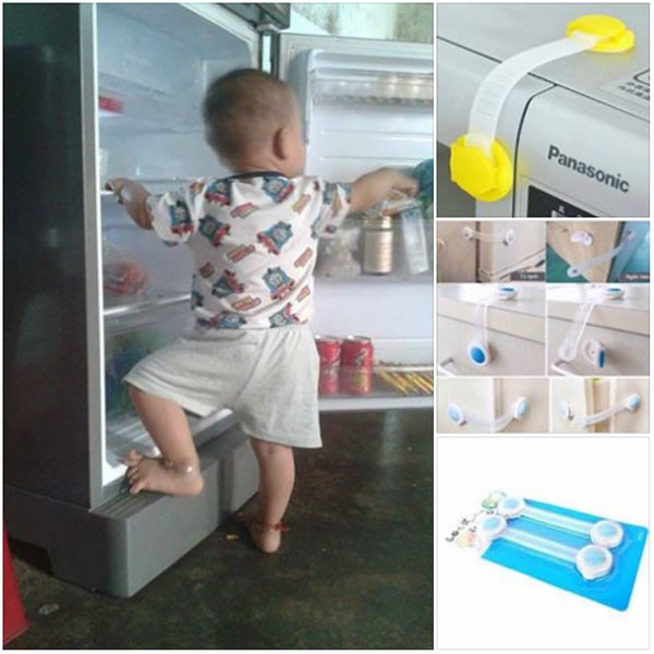 2 khóa tủ lạnh, máy giặt và các loại cửa tủ | BigBuy360 - bigbuy360.vn