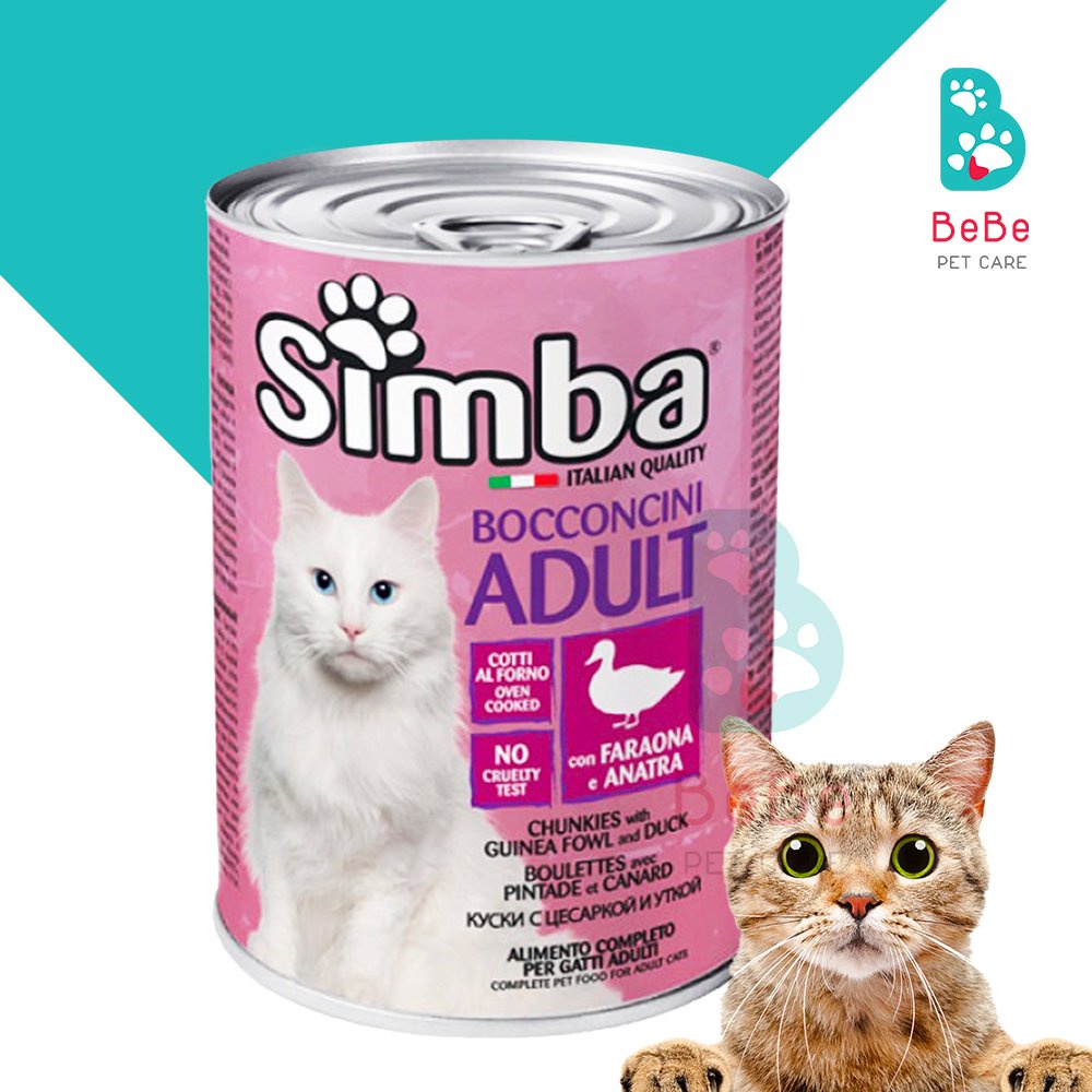 Pate SIMBA 100gr - 415gr Dành Cho Mèo - Nhập Khẩu Từ Ý