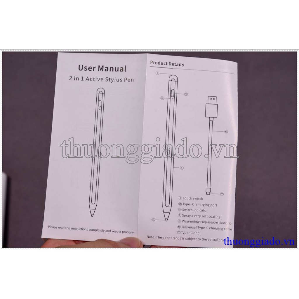 Bút cảm ứng cho iPad, iPhone và Adroid (2 in 1) thế hệ 7 phiên bản năm 2022