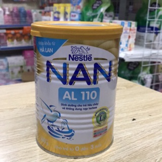Sữa cho bé bị tiêu chảy Nan AL 110 (400g) mẫu mới