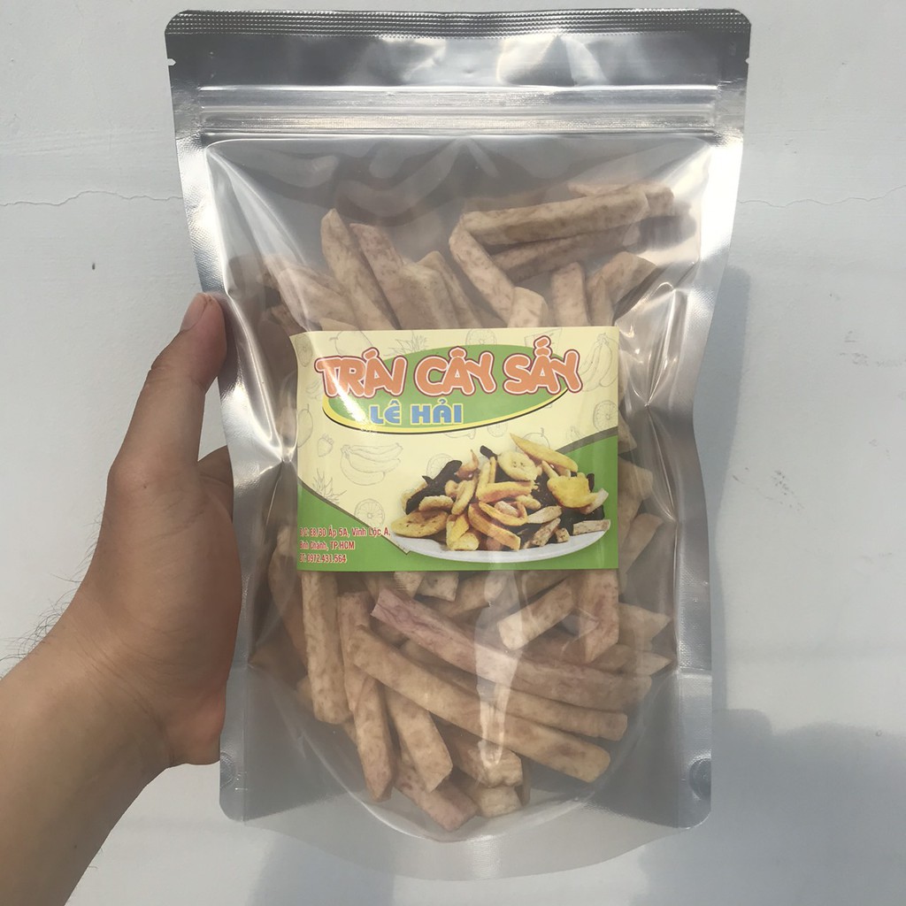 Khoai môn sấy Lê Hải hàng xuất khẩu, không đường, giòn rụm, thơm ngon | BigBuy360 - bigbuy360.vn