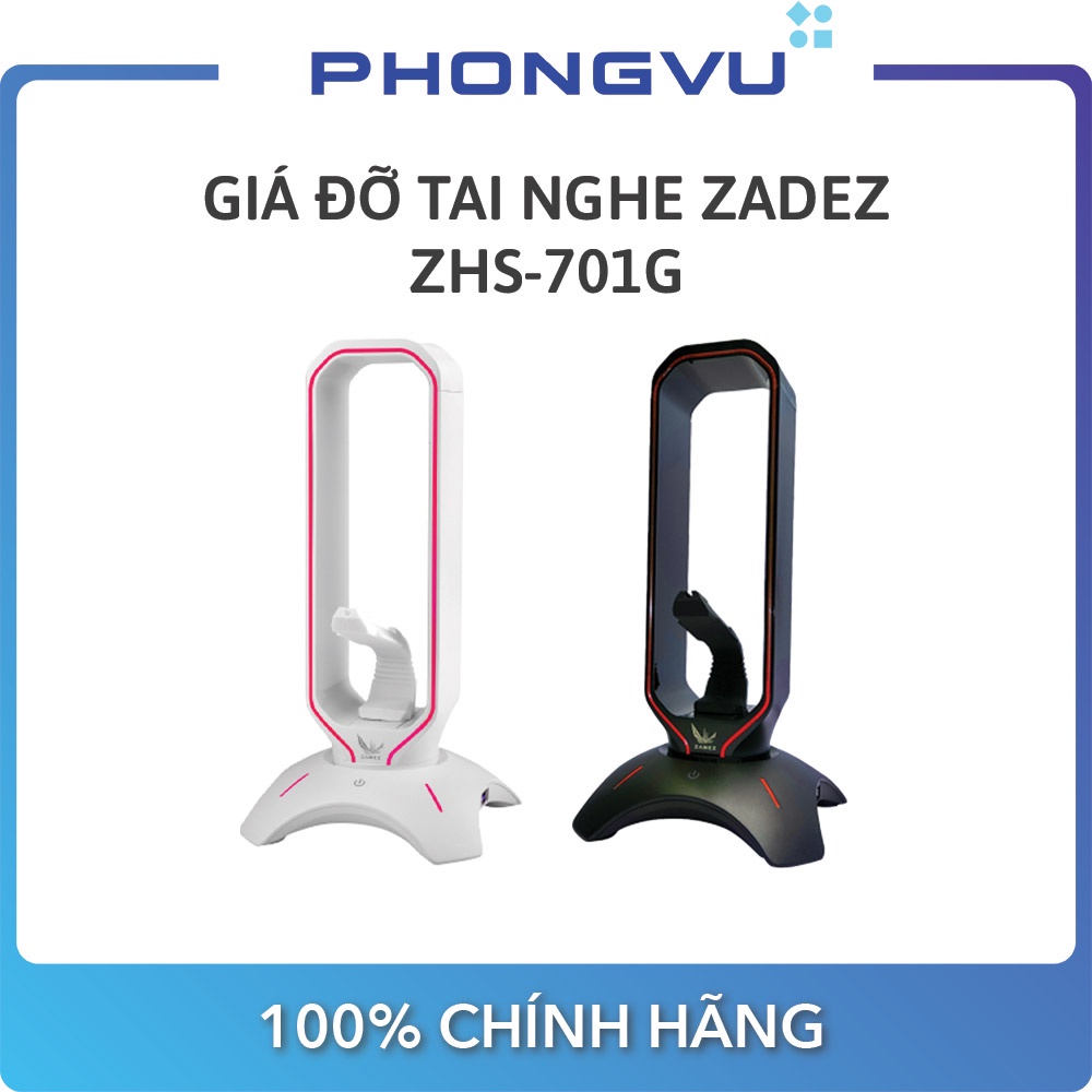 Giá đỡ tai nghe Zadez bằng nhựa ZHS-701G - Bảo hành 12 tháng